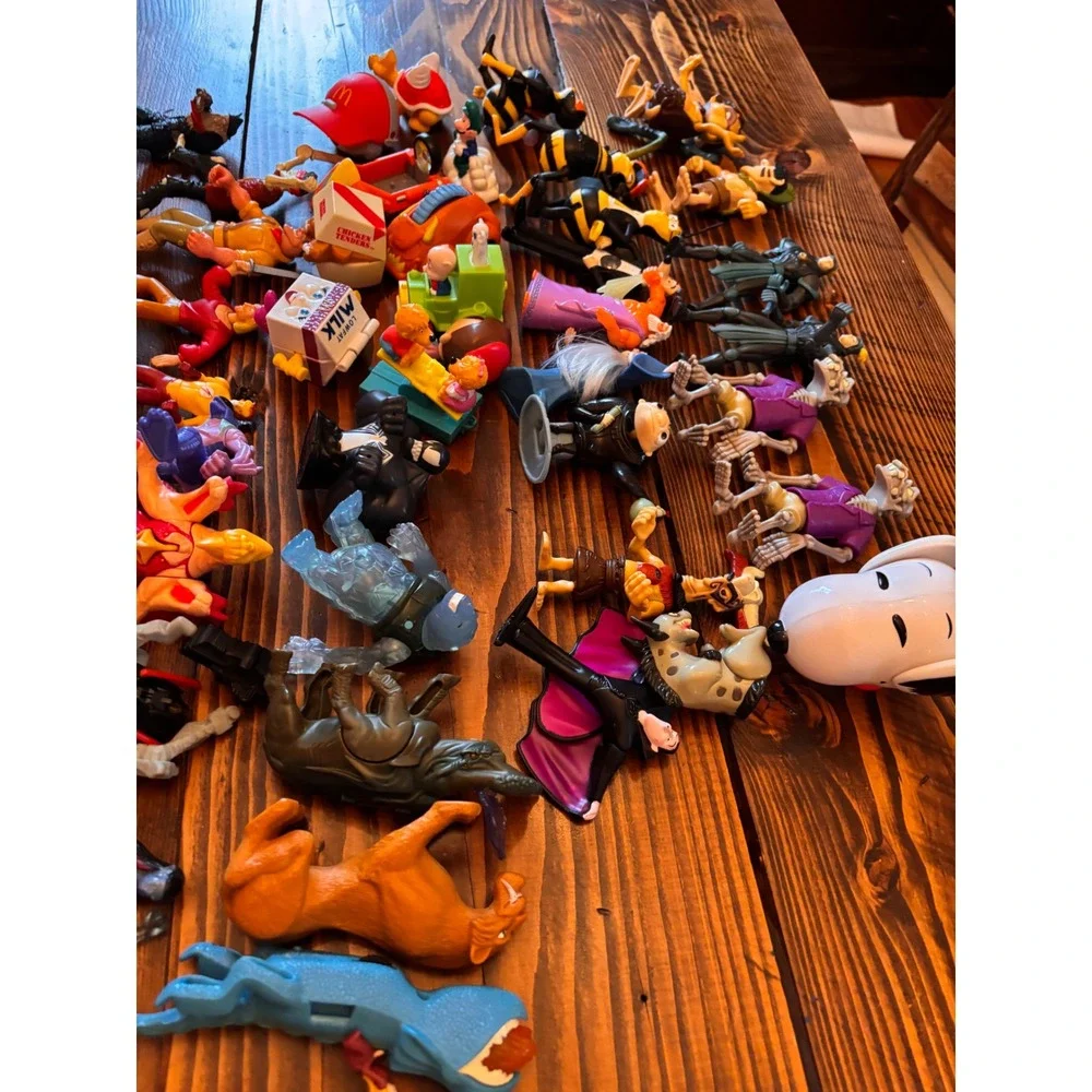 McDonalds Disney Toy Lot‎ Kids Mixed Multicolor Good Vintage Modern Figures